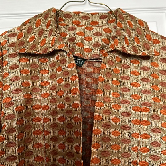 Hand made gold/orange jacket - Picture 5 of 10